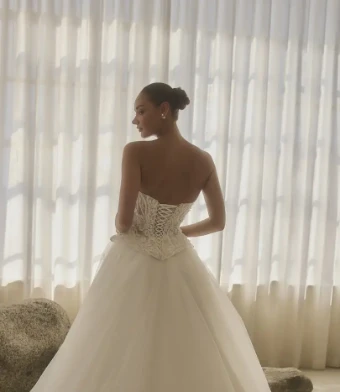 Casablanca Bridal TP007 #1 Ivory/Nude/Ivory thumbnail